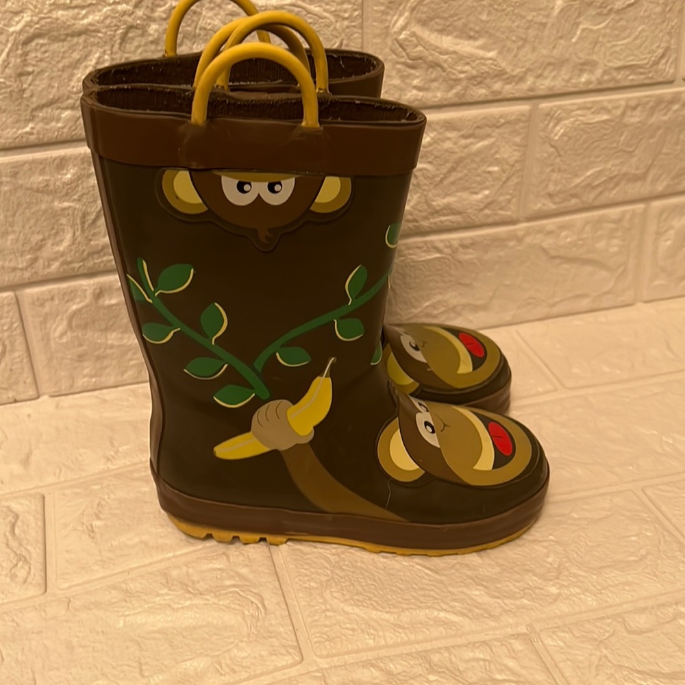 Mucky Wear Loop Rain Boot Monkey Business 11 US toddler
